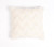 Homeroots Home Decor 18 X 18 Inches Off White Chevron Cotton Blend Pillow Cover with Texture