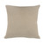 Homeroots Home Decor 20 X 20 Inches Taupe Brown 100% Cotton Zippered Pillow