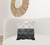 Homeroots Home Decor 20 X 20 Inches Black and Off-White 100% Cotton Geometric Zippered Pillow