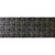 6' Black and Off White Abstract Machine Tufted Washable Runner Rug With UV Protection