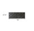 6' Black and Off White Abstract Machine Tufted Washable Runner Rug With UV Protection