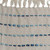50" X 60" Cream Kantha Cotton Striped Throw Blanket with Embroidery Classic Design
