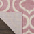 2' X 4' Gray Moroccan Power Loom Area Rug Polypropylene Decor