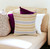Homeroots Home Decor Set of Four 18 X 18 Inches Orange Beach Chevron Cotton Zippered Pillows