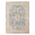 Homeroots Home Decor 9' x 13' with Blue Floral Power Loom Area Rug