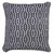Homeroots Home Decor 20 X 20 Inches design Black and White 100% Cotton Geometric Zippered Pillow