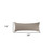 Homeroots Home Decor 14 X 36 Inches Tan Linen Zippered Pillow
