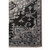 Homeroots Home Decor 8' x 10' Gray Finish Medallion Power Loom Area Rug