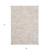 4' X 6' Beige Abstract Area Rug Polyester Decor