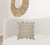 Homeroots Home Decor 20 X 20 Inches Tan Jute Zippered Pillow