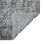 8' Ivory Gray And Rust Oriental Runner Rug