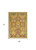 4' X 6' Yellow Floral Power Loom Area Rug - 606114709664