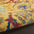 4' X 6' Yellow Floral Power Loom Area Rug - 606114709664