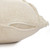 Homeroots Home Decor 26 X 26 Inches Ivory 100% Cotton Zippered Pillow
