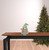 Set of Four Blue and Green Polyresin Gnomes