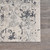 Homeroots Home Decor 10' x 13' Damask Stain Resistant Area Rug, Cream and Gray
