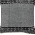 Homeroots Home Decor 20 X 20 Inches with Black and White 100% Cotton Geometric Zippered Pillow