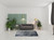 5' X 8' Ivory And Gray Abstract Area Rug Polyester