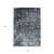 5' X 8' Ivory And Gray Abstract Area Rug Polyester