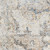 5' X 7' Silver Oriental Power Loom Washable Area Rug