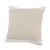 Homeroots Home Decor 20 X 20 Inches in Ivory and Tan 100% Cotton Geometric Zippered Pillow