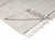 Beige Woven Cotton Striped Throw Blanket