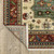 Homeroots Home Decor 12' Oriental Runner Rug, Red and Ivory