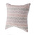 Homeroots Home Decor 18 X 18 Inches Purple Pink Gray and White Chevron Zippered Pillow, Purple Pink Gray and White, 100% Cotton