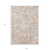 8' X 10' Beige Abstract Area Rug