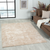 8' X 10' Beige Abstract Area Rug