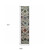 Homeroots Home Decor 2' x 10' Oriental Power Loom Runner Rug, Green and Ivory