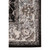 2' X 3' Ivory Black And Gray Oriental Area Rug