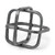 Silver Metal Cubed Shaped Link Sculpture - 808230026063