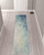 10' Blue Abstract Power Loom Runner Rug - 606114712466