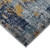 Homeroots Home Decor 8' x 11' Blue and Orange Abstract Power Loom Area Rug