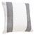 Homeroots Home Decor 20 X 20 Inches Black and White 100% Cotton Geometric Zippered Pillow