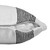 Homeroots Home Decor 20 X 20 Inches Black and White 100% Cotton Geometric Zippered Pillow