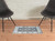 2' X 3' Gray Oriental Washable Area Rug With UV Protection