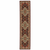 12' Red And Ivory Genuine Wool Oriental Runner Rug With Fringe