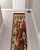 Homeroots Home Decor 2' x 10' Oriental Runner Rug, Red and Ivory With Fringe