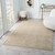 Homeroots Home Decor 8' x 10' Beige Geometric Area Rug