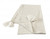 50" X 60" Gray and White Woven Cotton Striped Throw Blanket with Tassels