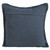 Homeroots Home Decor 20 X 20 Inches Navy Blue 100% Cotton Zippered Pillow