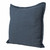 Homeroots Home Decor 20 X 20 Inches Navy Blue 100% Cotton Zippered Pillow