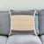 Homeroots Home Decor 24 X 24 Inches in Denim Blue Tan and Taupe Jute Coastal Zippered Pillow