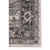 5' X 8' Ivory Taupe and Gray Medallion Power Loom Area Rug