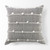 Dark Gray Detailed Pillow Cover - 808230024120
