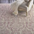Homeroots 8' X 10' Cream Damask Power Loom Area Rug