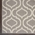 4' X 6' Gray Moroccan Power Loom Area Rug