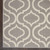 4' X 6' Gray Moroccan Power Loom Area Rug